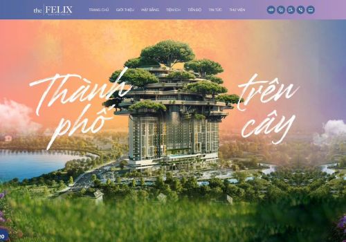 Bàn Giao Website Bất Động Sản – Dự Án The Felix