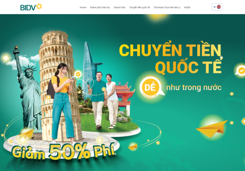 Dự án BIDV chuyển tiền quốc tế