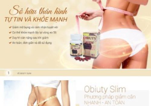Nhãn hiệu làm đẹp Obiuty Slim
