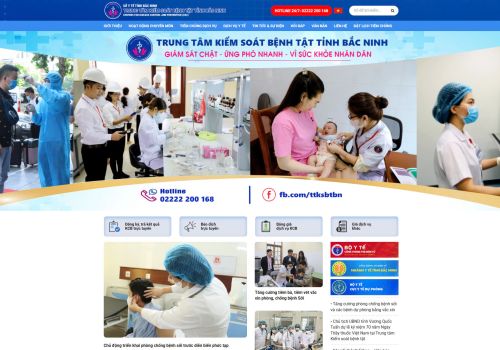 Trung tâm kiểm soát bệnh tật tỉnh CDC Bắc Ninh	