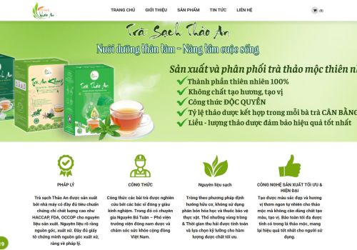 CÔNG TY CỔ PHẦN TRÀ SẠCH THẢO AN