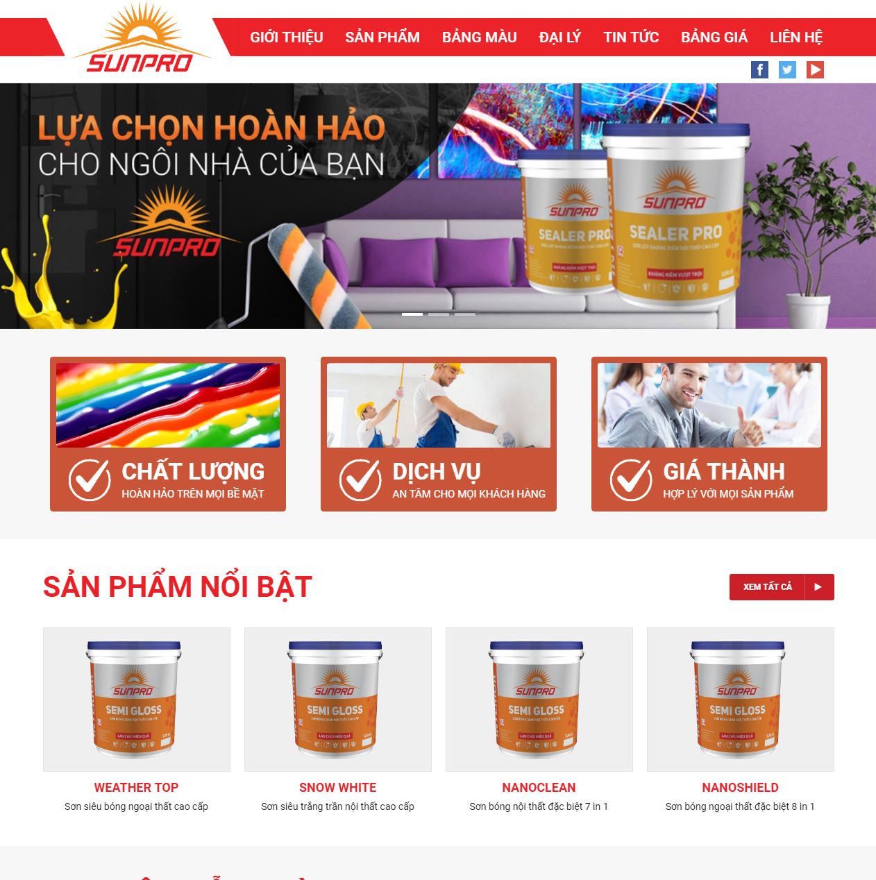 Thương hiệu Sơn Sunpro