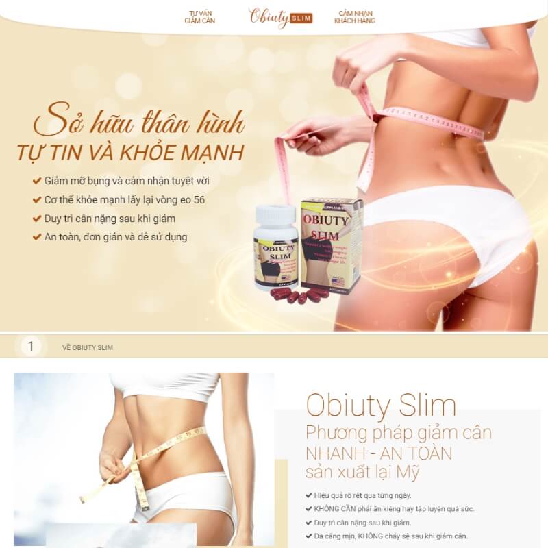 Nhãn hiệu làm đẹp Obiuty Slim