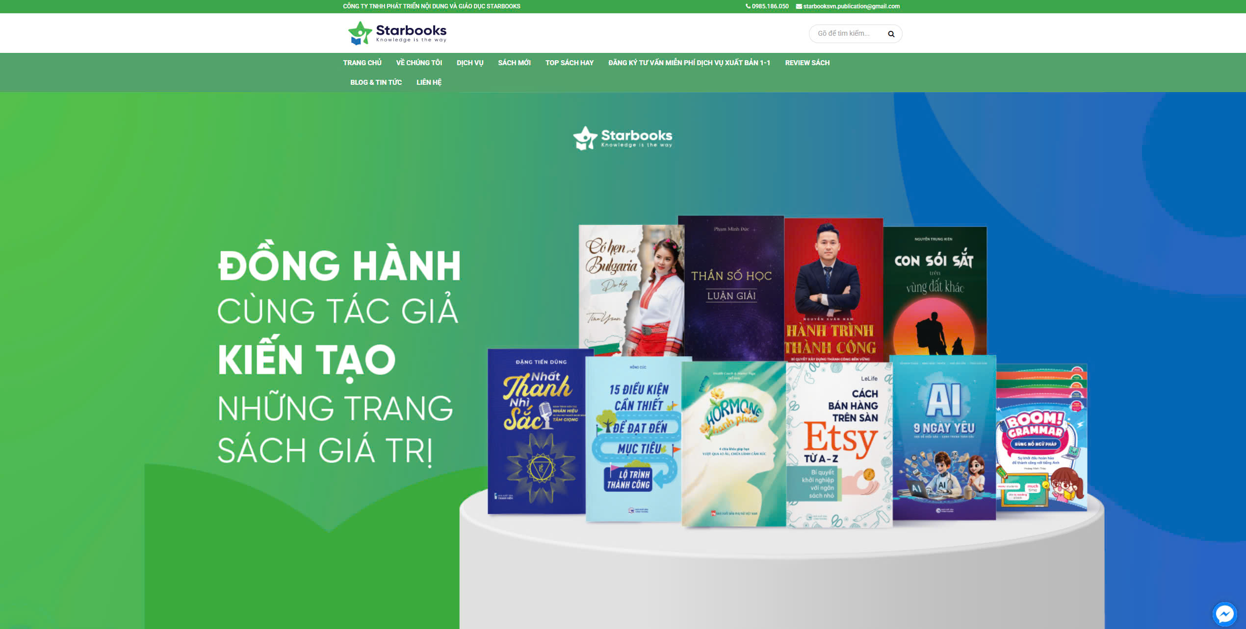 CÔNG TY TNHH PHÁT TRIỂN NỘI DUNG VÀ GIÁO DỤC STARBOOKS