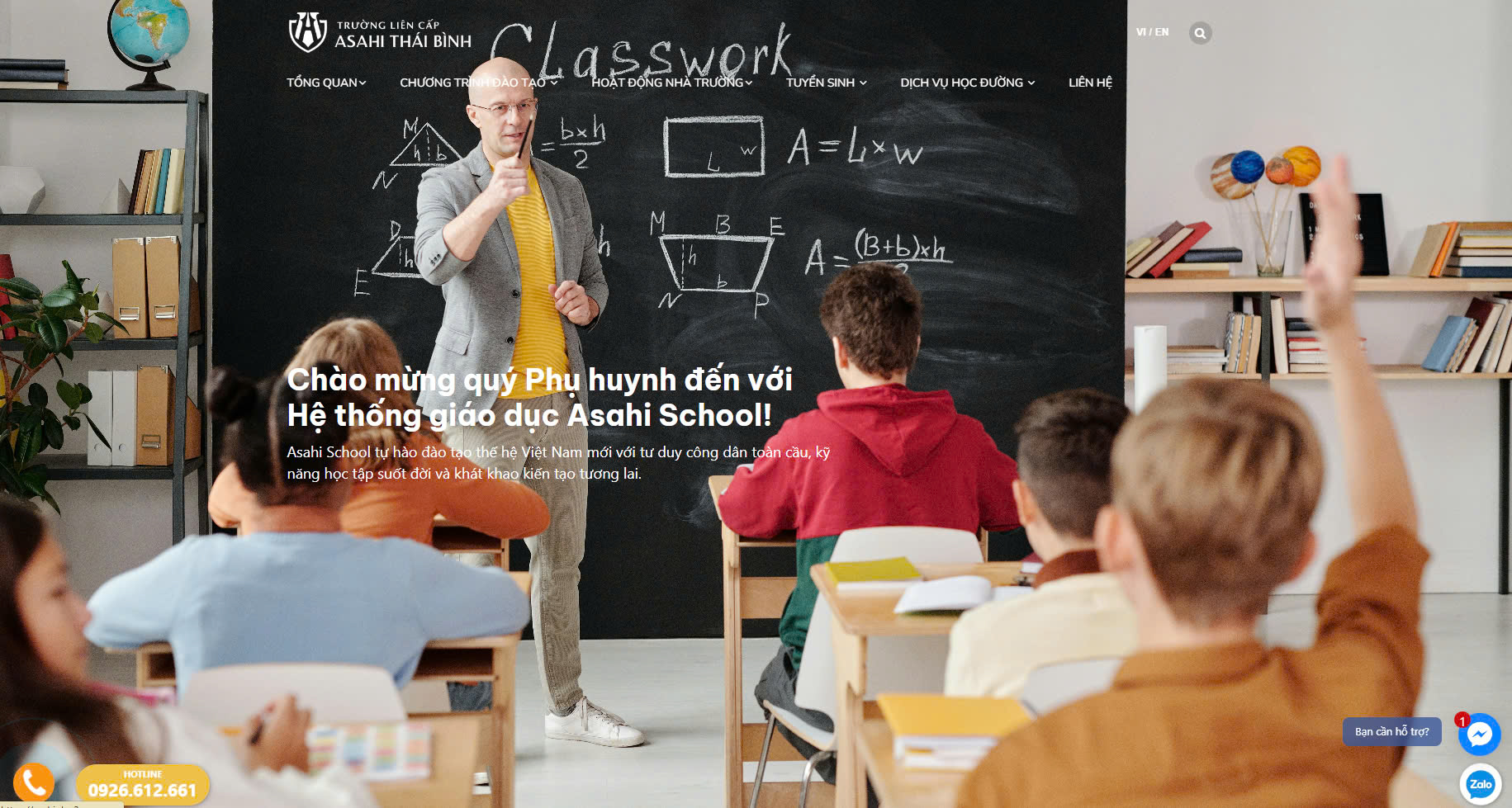 Trường Liên Cấp Quốc Tế ASAHI Thái Bình