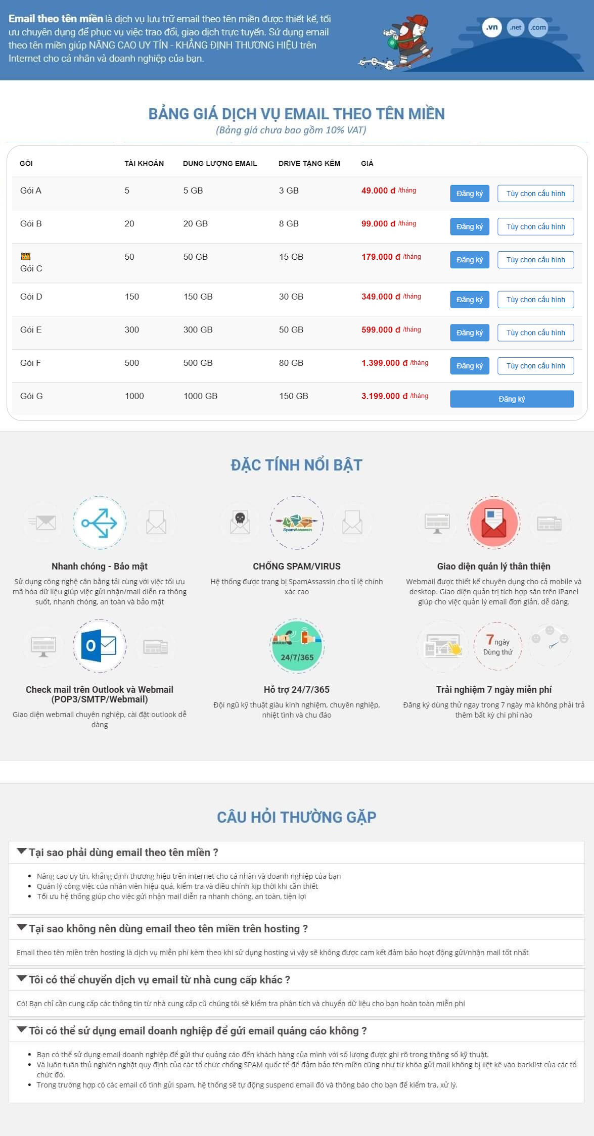 Email doanh nghiệp